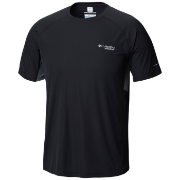 Columbia Muške Majice - Titan Ultra Short Sleeve Crne Tamno Sive | WSVP-05872